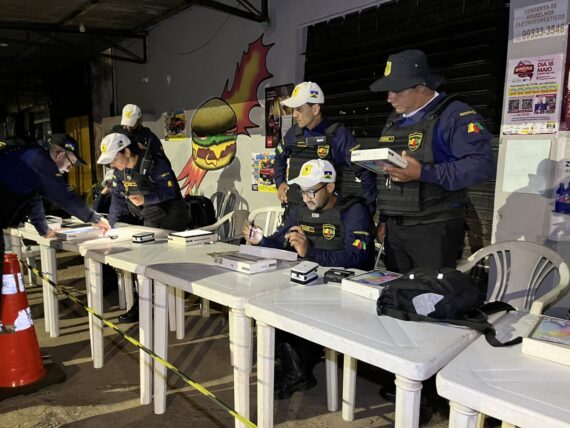 Novo talonário eletrônico, é usado em Operação Lei Seca, em Jaru.