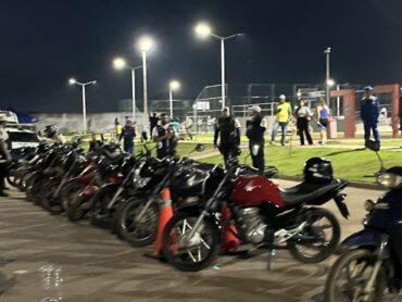 Fiscalização de Trânsito realizada na Zona Leste de Porto Velho, bate recorde de infrações.